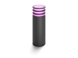 Philips Hue Lucca Outdoor-Podest / Poller, Anthrazit
