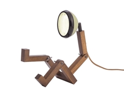 Mini Mr. Wattson Tischlampe, Desert Grün