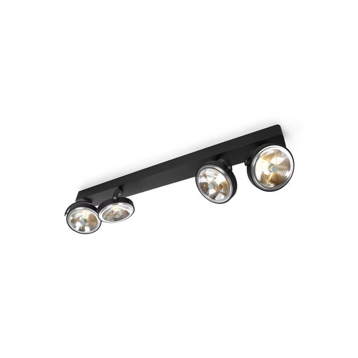 Pin-Up 4 LED, schwarz