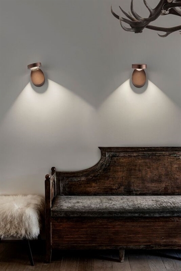 Pin-Up Wand-/Deckenleuchte Kupfer/Bronze