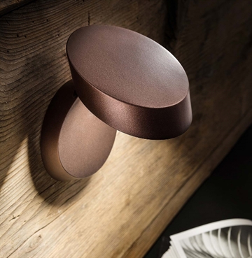 Pin-Up Wand-/Deckenleuchte Kupfer/Bronze