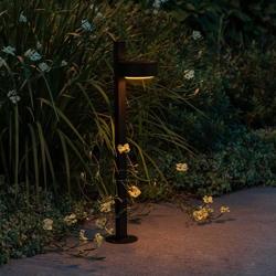 Plaff-on B Außen-Gartenleuchte, schwarz