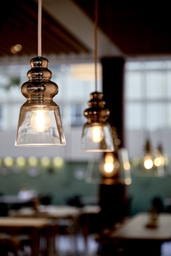 Pollish Pendelleuchte XS, clear