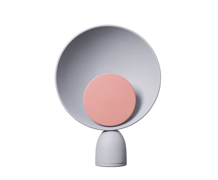 Blooper Tischlampe, aschgrau/jaipur rosa