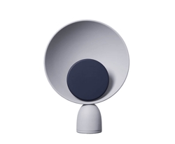Blooper Tischlampe, aschgrau/navy blau