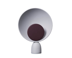 Blooper Tischlampe, aschgrau/feigenlila