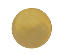 Planet Wandleuchte Scheibe, Messing