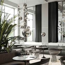 Random Solo Clusterpendel Ø18, Kristall