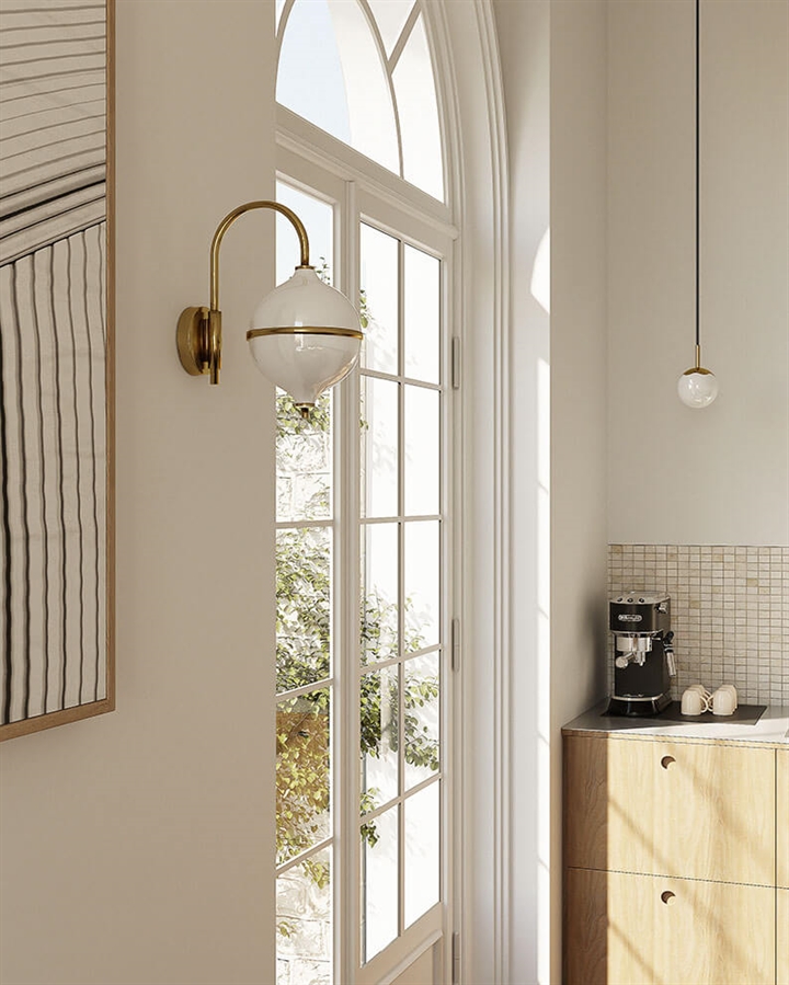 Circle of Life Wandleuchte und Pendelleuchte Ø110