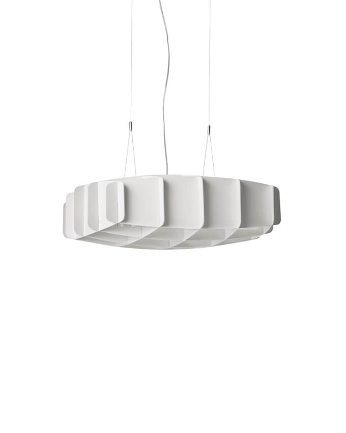 Ristikko 65 Pendelleuchte, weiß