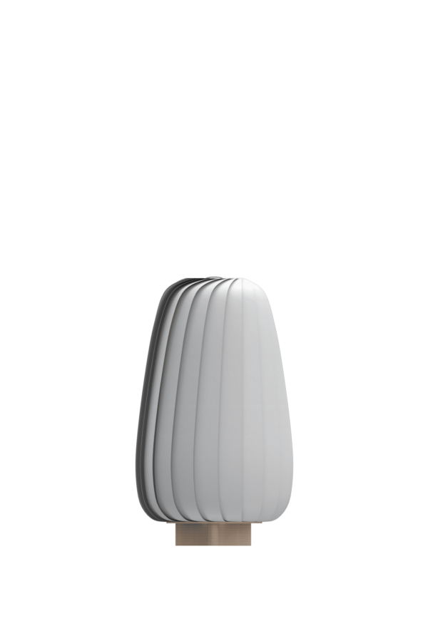 ST906 Tischlampe, Papier/Weiß, 25 x 47 cm