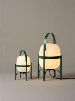 Cestita Alubat und Cesta Exterior in English Green