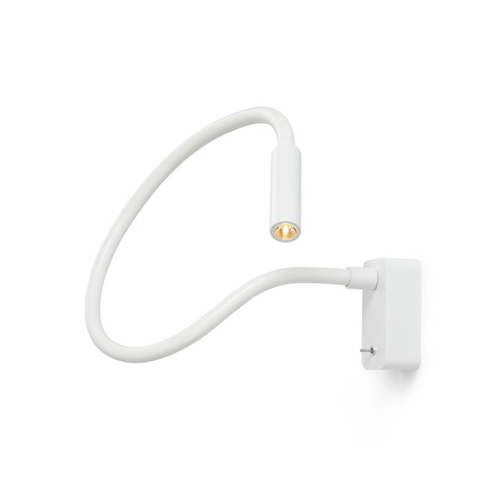 Scar-Led 1FDS Wandleuchte Aufbau, L750, weiß/weiß