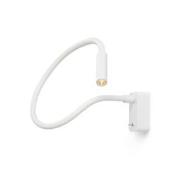 Scar-Led 1FDS Wandleuchte Aufbau, L750, weiß/weiß