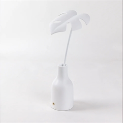 Seletti Leaf Light Delicio Batterielampe / Tischlampe, weiß