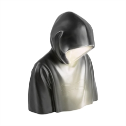 Seletti Bad Guy Tischleuchte, schwarz