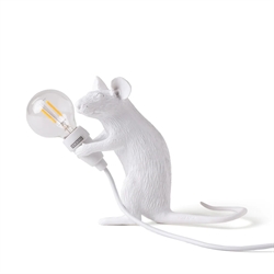 Seletti Mouse Tischleuchte - Mac sitting m/USB Kabel