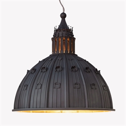 Seletti Cupolone Pendelleuchte, grau