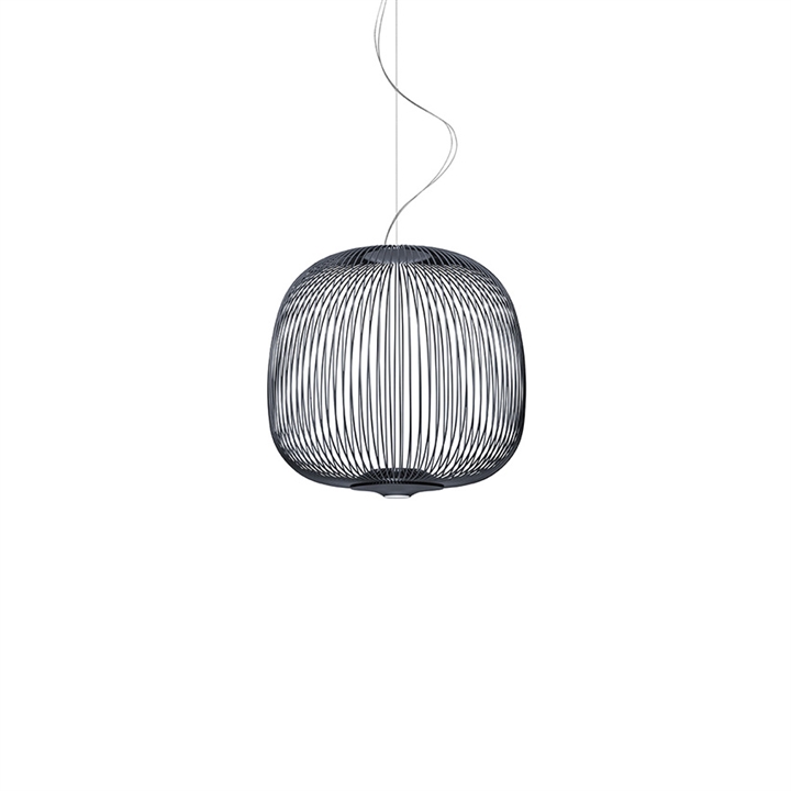 Spokes 2 Midi LED Pendelleuchte, Graphit