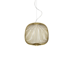 Spokes 2 Midi LED Pendelleuchte, Gold