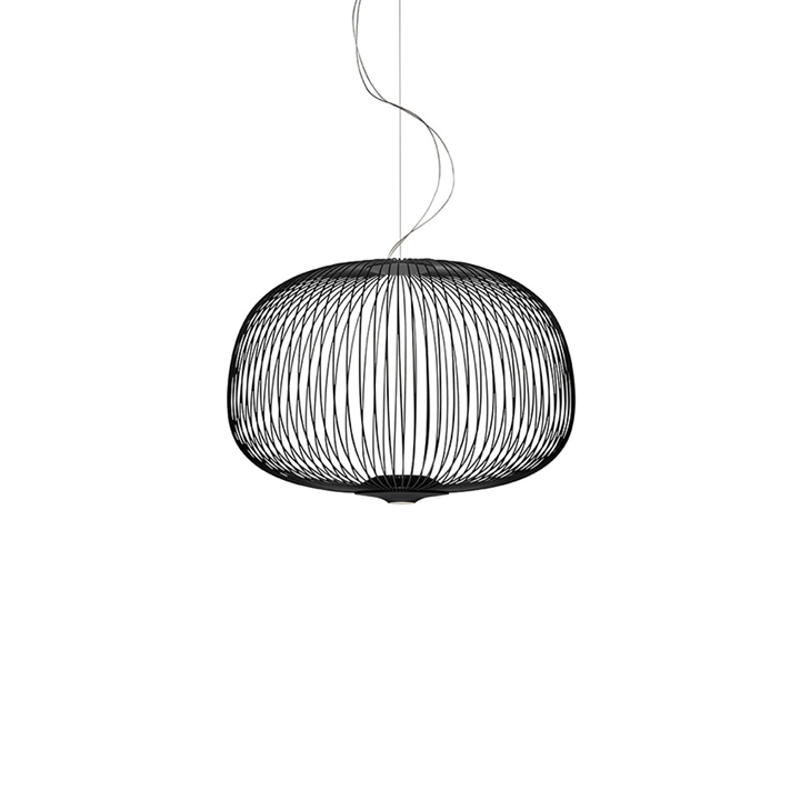 Spokes 3 LED MyLight Pendelleuchte, schwarz