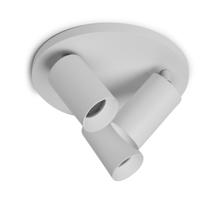 SpotOn Circle3 Deckenleuchte/Spot, weiß