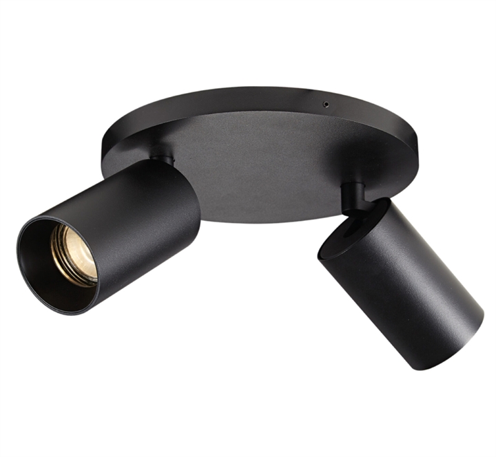 SpotOn Circle2 Deckenleuchte/Spot, schwarz