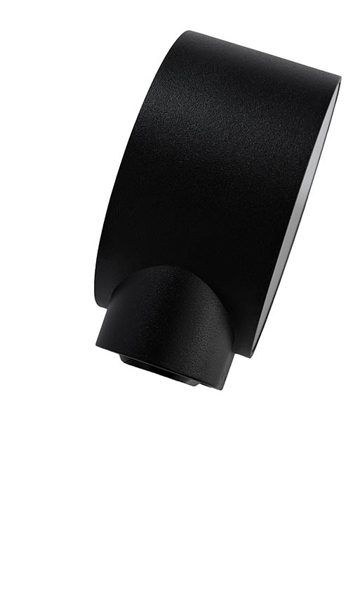 Sun Up/Down Außenwandleuchte, schwarz