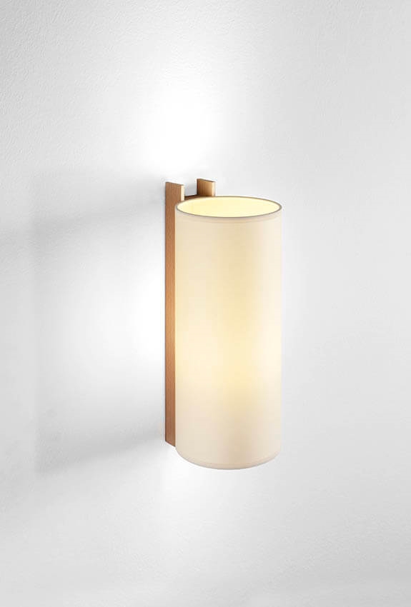 TMM Largo Wandleuchte, Buche/Beige