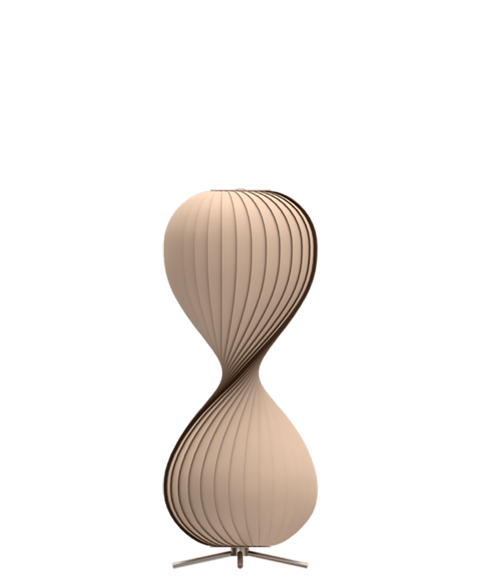 TR10 Stehlampe, Birke/Natur, 40 x 105 cm