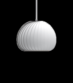 TR12 Pendelleuchte, Kunststoff/Weiß, 45 x 35 cm