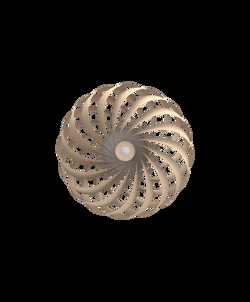 TR5 Wandleuchte, Birke/Natur, 40 x 18 cm