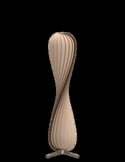 TR7 Stehleuchte, Birke/Natur, 25 x 117 cm