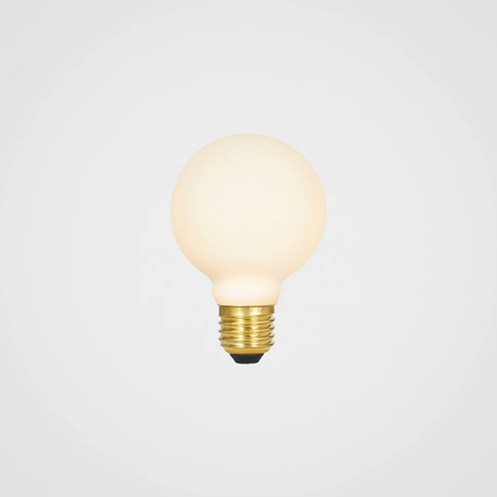 Tala Sphere II E27 6W LED Birne (dim-to-warm), matt weiß