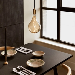 Tala V.2 Pendelleuchte (Fassung), Messing