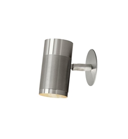 Thorup Copenhagen Patrone Wandleuchte small zum Einbau, nickel lackiertes Messing, 120 mm