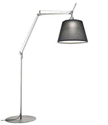 Tolomeo Paralume Outdoor, schwarz