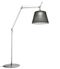 Tolomeo Paralume Outdoor, schwarz