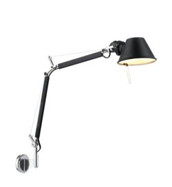 Tolomeo Micro Parete / Wandleuchte, schwarz