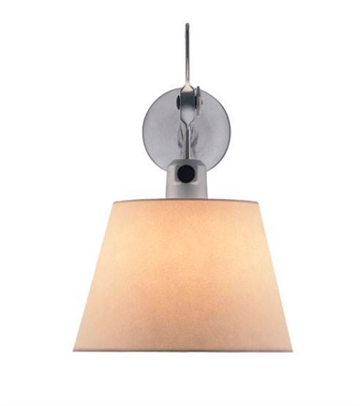 Tolomeo Parete, Ø24 grau satin