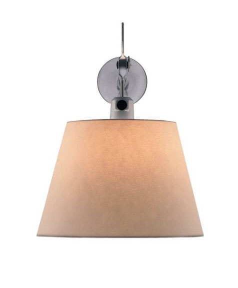 Tolomeo Parete, Ø32 grau satin