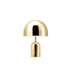 Bell Portable Tischleuchte / Batterielampe, Gold