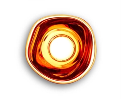 Melt Surface Wand-/Deckenleuchte, Kupfer