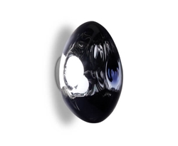 Melt Surface Wand-/Deckenleuchte, rauchfarben