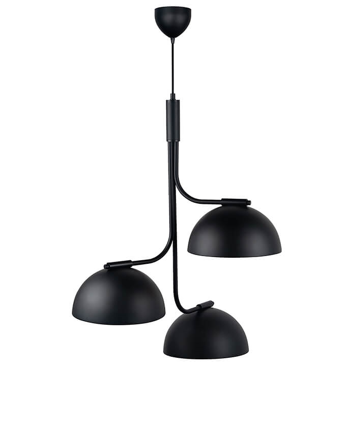 Tullio Pendelleuchte, schwarz