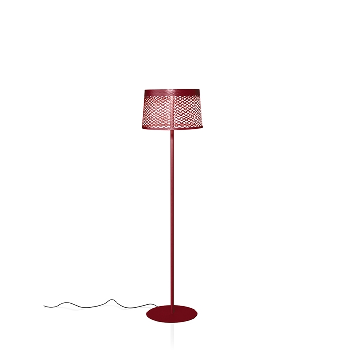 Twiggy Grid Lettura Outdoor Stehleuchte, rot