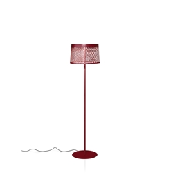 Twiggy Grid Lettura Outdoor Stehleuchte, rot