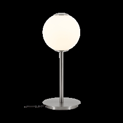 Audrey Tischleuchte m/USB-C, Stahl/Opal