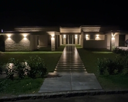 Außenbeleuchtung bei Suz Lumholt