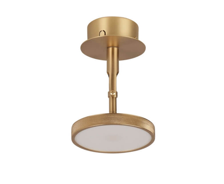 Asteria Spot Wand-/Deckenleuchte, Messing